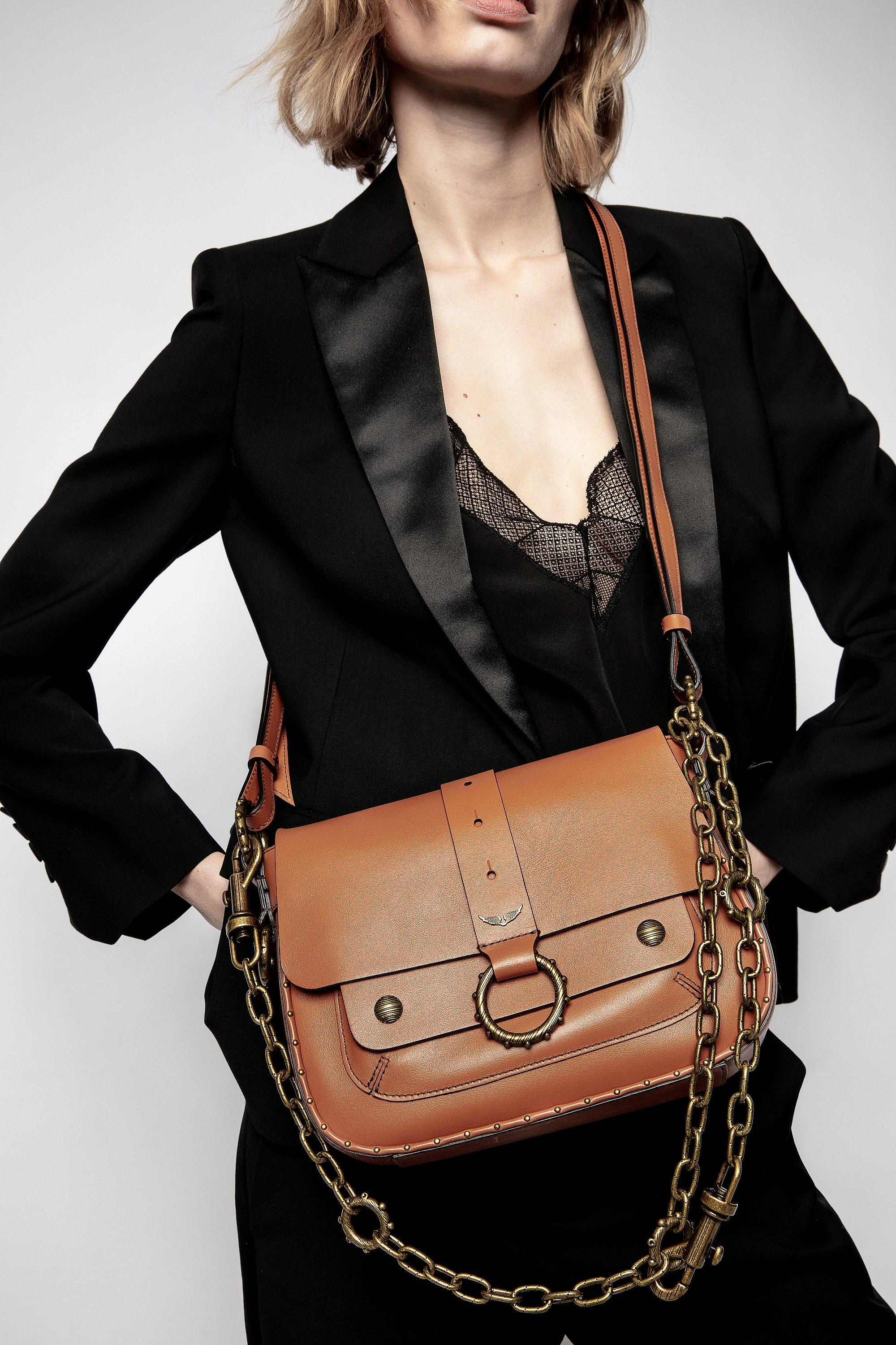 Borsa Kate - Borsa color cammello da donna Kate, ideata da Kate Moss e Cecilia Bönström